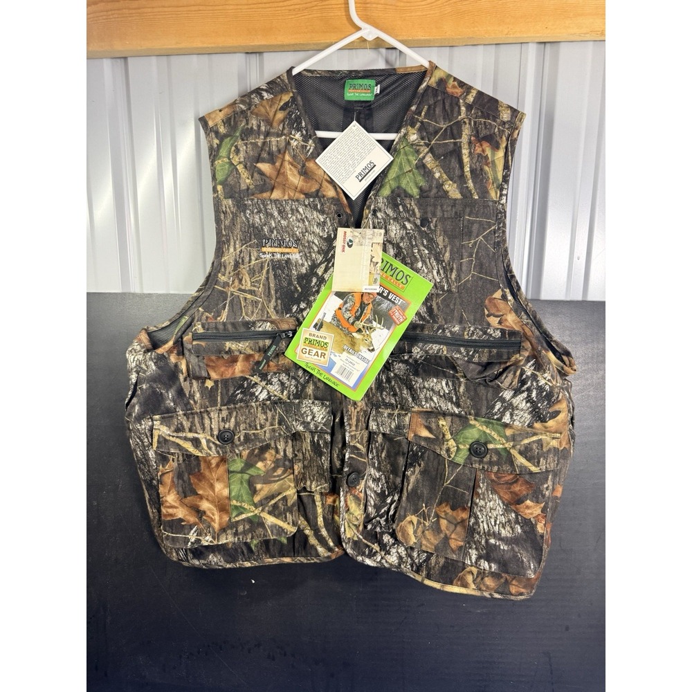 Primos Gunhunter's Vest Mossy Oak New Break-Up Camo 2XL Hunting Vest NWT